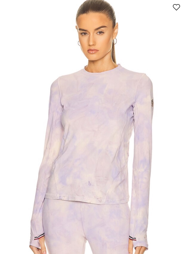 Moncler Grenoble Tie Dye Longsleeve
